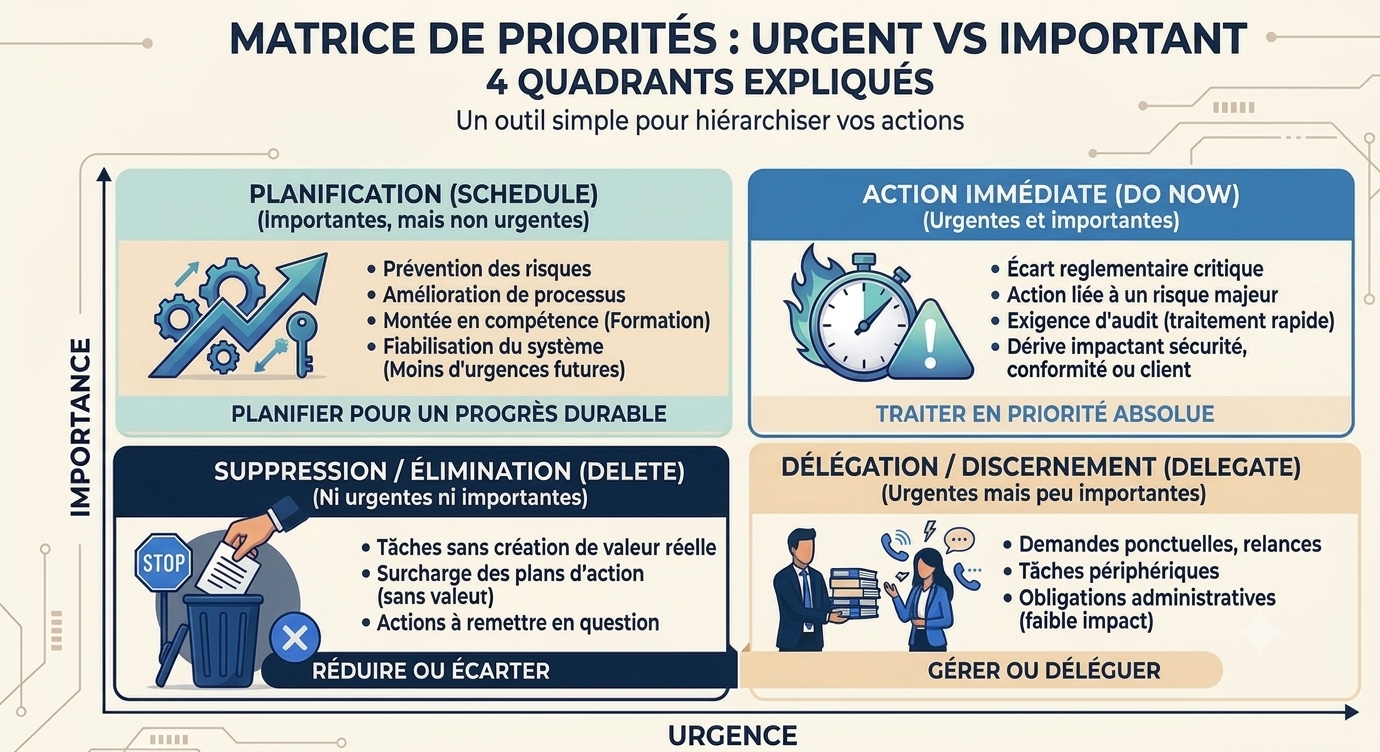 matrice de priorite